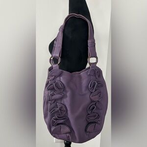 Vince Camuto Purple Leather Handbag